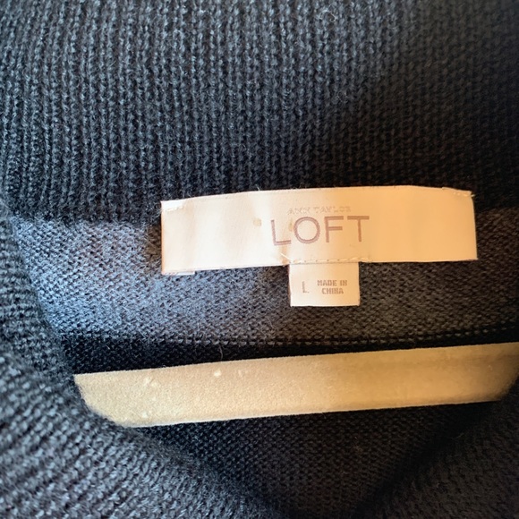 LOFT Sweater Dress - Size Large - Picture 3 of 4